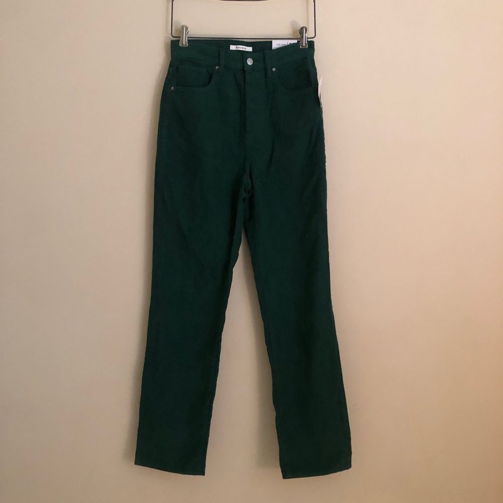 PacSun Forest Green Corduroy Pants Size 27